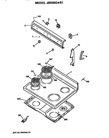 Cooktop/control