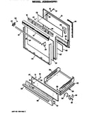Door and broiler assembly