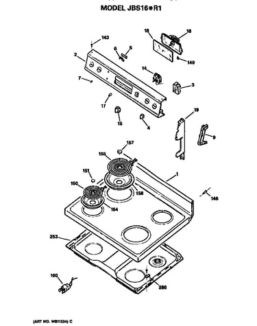 Cooktop/control