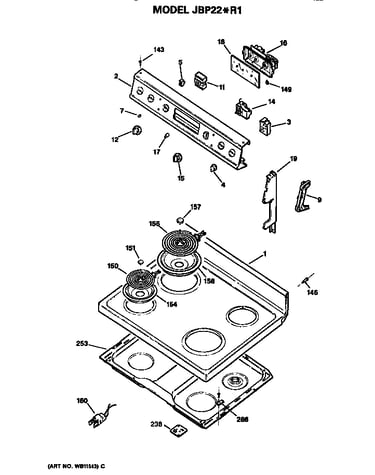 Cooktop/control