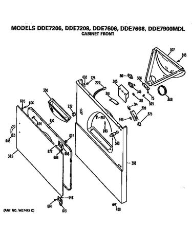 Cabinet front