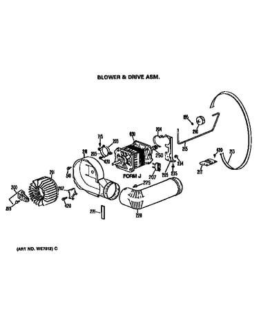 Blower and drive
