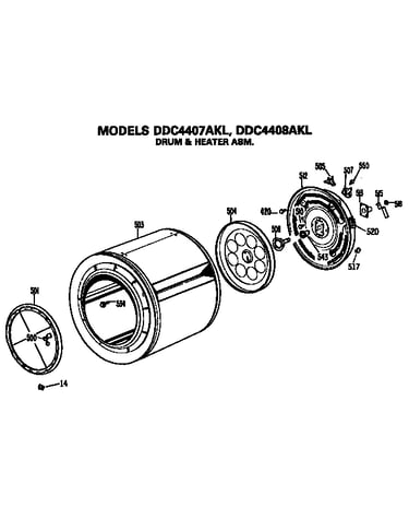 Drum and heater