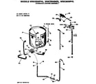 GE WWC9000MBL hydraulic system diagram