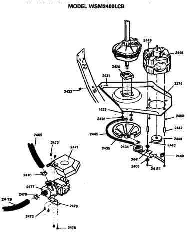 Motor bracket and pump