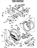 Console controls and drum