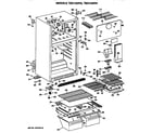 GE TBX14DPHRAD cabinet diagram