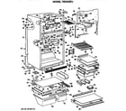 GE TBX22ZPJRWH cabinet diagram