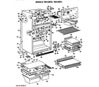GE TBX18ZPBRWH cabinet diagram