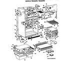 GE TBH22ZPERWH cabinet diagram