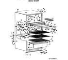 GE TB15SPFRAD cabinet diagram