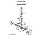GE GSD1125S40 motor/pump diagram