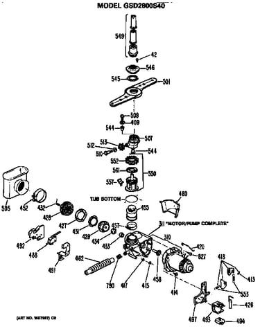 Motor/pump