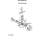 GE GSD585S-40BA motor/pump diagram