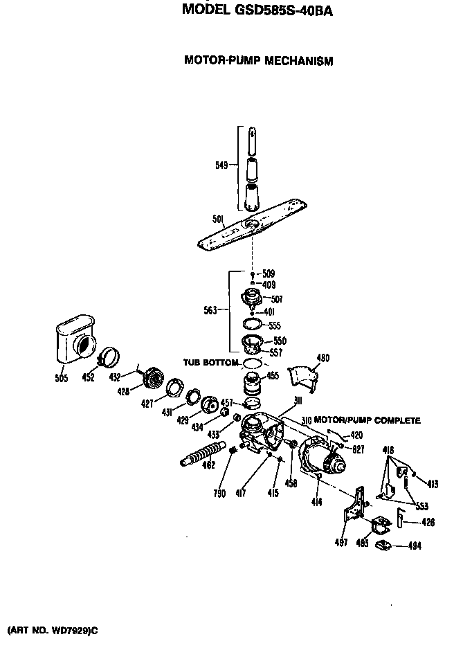 Motor/pump