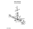 GE GSD725S-40BA motor/pump diagram