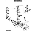 GE GSD400P-01 motor/pump diagram