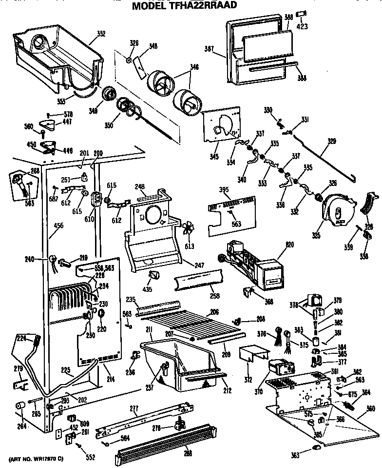 Freezer section
