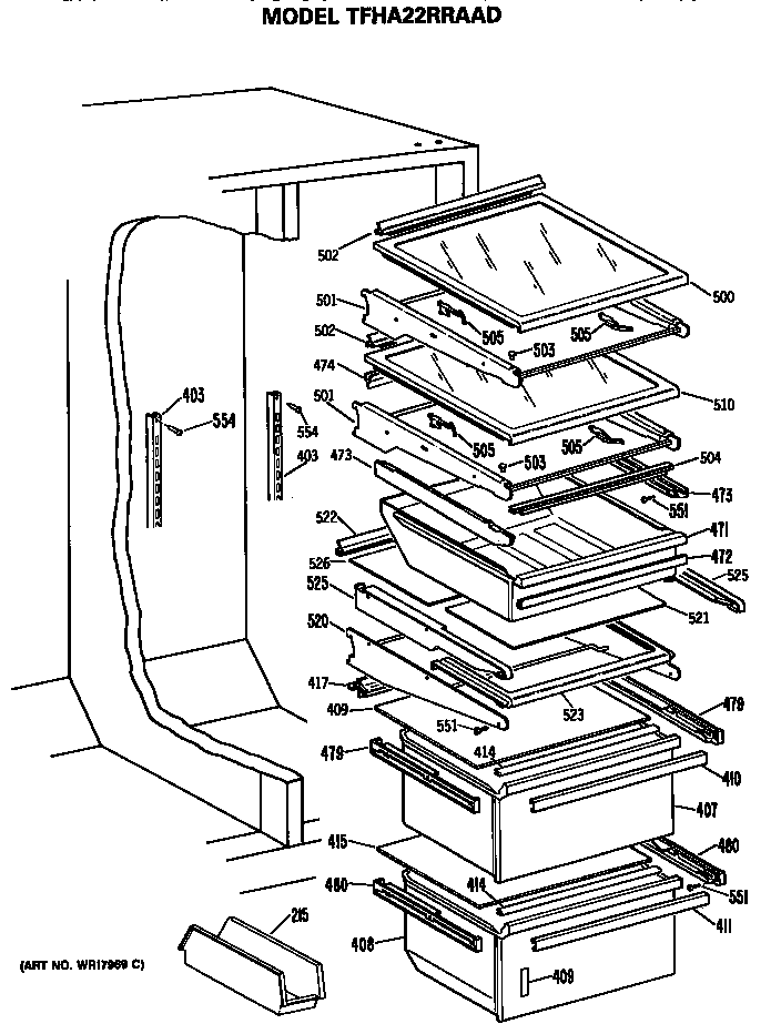 SHELVES