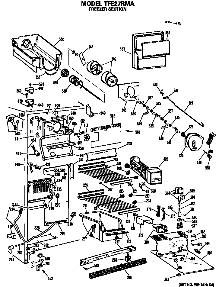 Freezer section