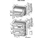 GE TBX18DPBRAD doors diagram