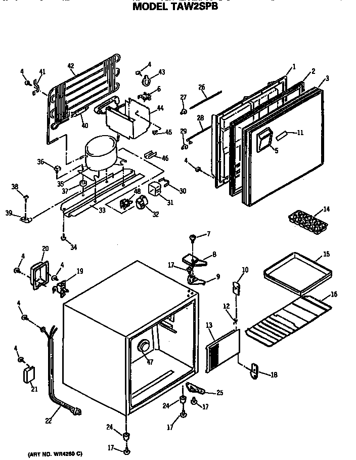 Refrigerator compact assembly