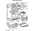 GE TBC19ZPJRWH cabinet diagram