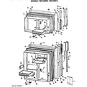 GE TBC19ZPBRWH doors diagram
