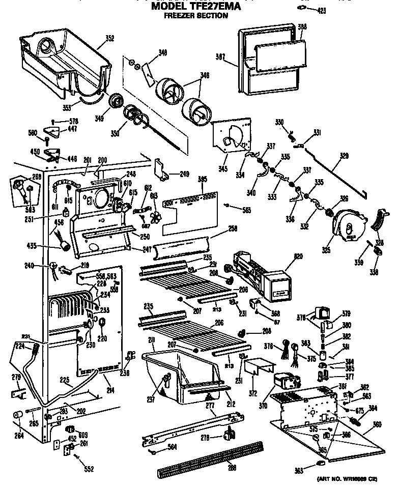 Freezer section