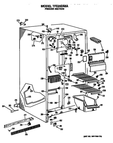 Freezer section