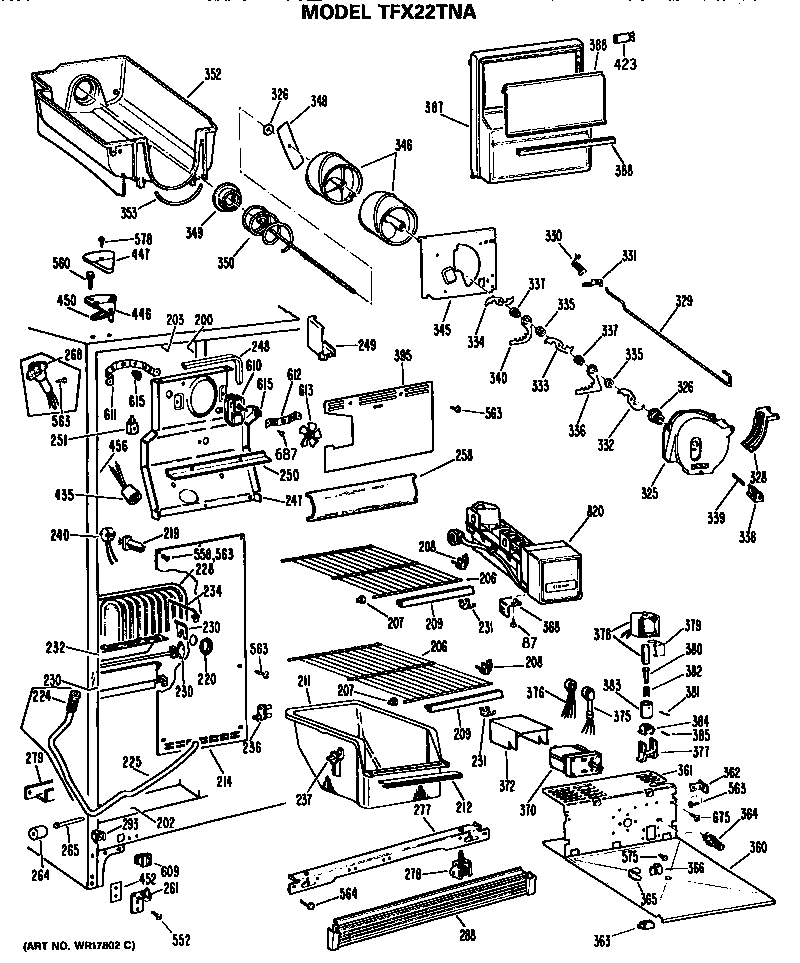 Freezer section