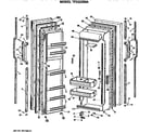 GE TFX22ZMA doors diagram