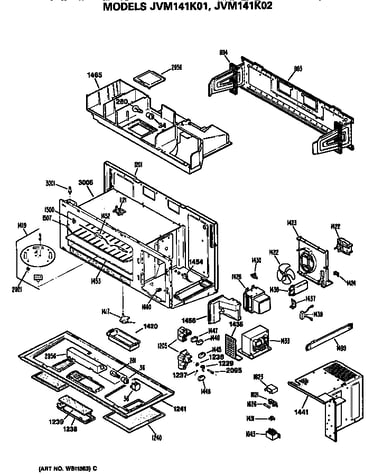 Oven cavity/installation