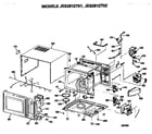 GE JES2812T02 microwave parts diagram