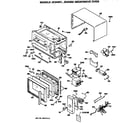GE JE3A001 microwave parts diagram