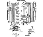 GE TFEW22RNA doors diagram