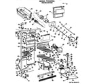 GE TFE24FMA freezer section diagram