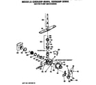 GE GSD530P-35WA motor/pump diagram