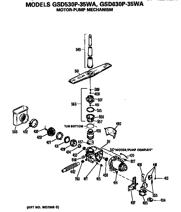 Motor/pump