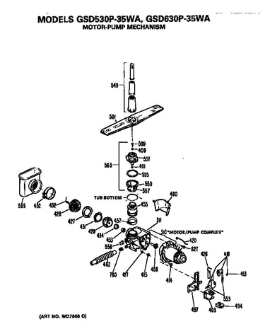 Motor/pump