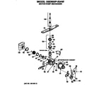 GE GSD603P-25AW motor/pump diagram