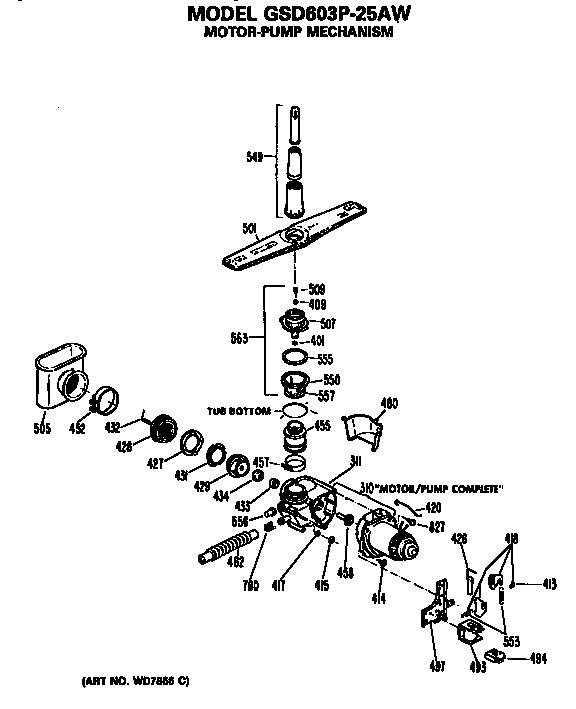 Motor/pump