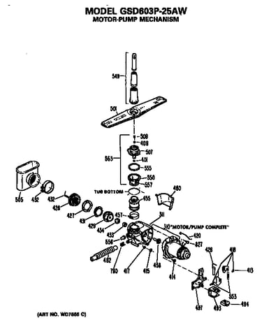 Motor/pump