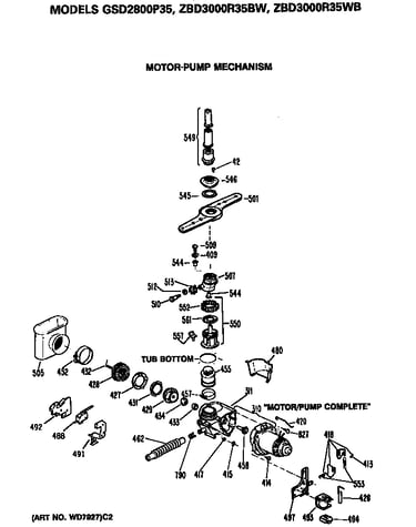 Motor/pump