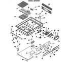 GE JSP62GN2 main top diagram