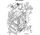 GE JGBP30GEP1 cabinet parts diagram