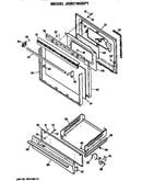 Door and broiler assembly