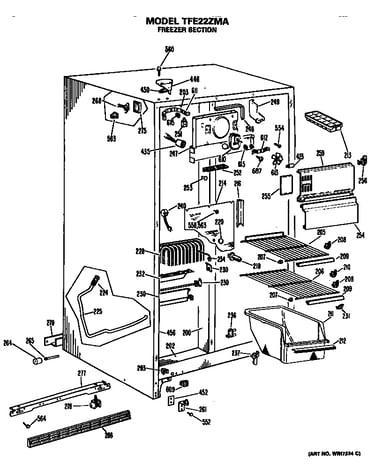 Freezer section