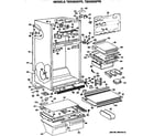 GE TBXW25FPKLWH cabinet diagram