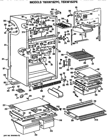 Freezer section/shelfs